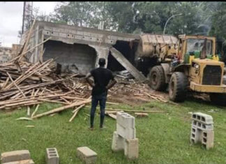 Côte d’Ivoire/ Université Félix Houphouët Boigny d’Abidjan : Le nouveau siège de la FESCI démoli