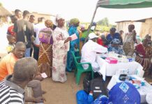 Séguéla / Nianhoulégo : L’ONG IEDE offre une séance de consultation médicale gratuite aux populations
