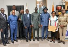 Taekwondo Ivoirien / Résolution de crise : Le Secrétaire Général de l’Union Africaine de taekwondo rassure le Ministre Délégué ADJE Silas Metch