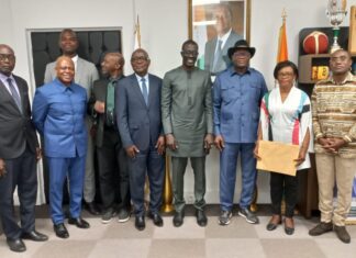 Taekwondo Ivoirien / Résolution de crise : Le Secrétaire Général de l’Union Africaine de taekwondo rassure le Ministre Délégué ADJE Silas Metch