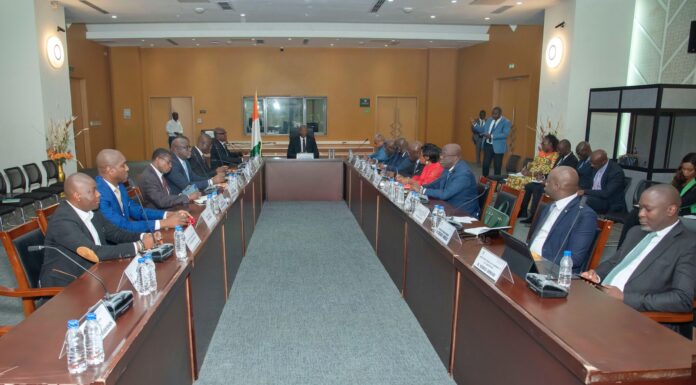 Conseil de Cabinet : le Ministre ADJE Silas Metch et ses collaborateurs ont dressé le bilan de l’année 2024 au stade Alassane OUATTARA d’Ebimpé