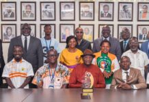 Sport paralympique : le Ministre Adjé Silas METCH réaffirme son engagement auprès des athlètes