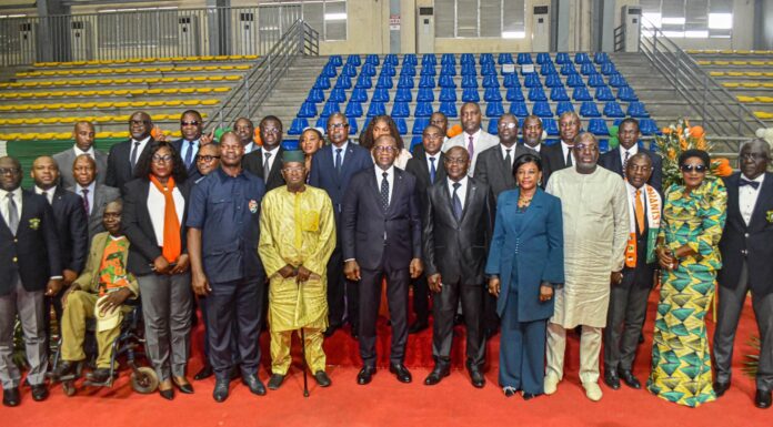 Vœux de nouvel an : le mouvement sportif présente ses vœux au ministre, Adjé Metch Silas