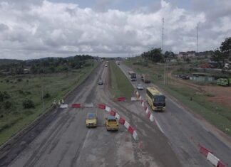 Côte d’Ivoire : La phase 2 des travaux de réhabilitation de l’autoroute Abidjan-Yamoussoukro a démarré