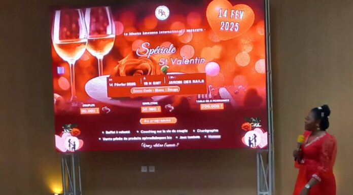Festivité de la Saint Valentin 2025 : Le Réseau International Amazone gratifie les amoureux et célibataire d’une soirée inoubliable