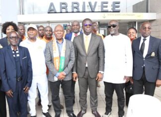 Confédération Africaine de Cyclisme : Dr Yao Allah-Kouamé, nouveau président accueilli en triomphe à Abidjan