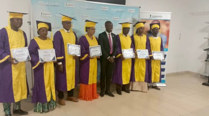 Actions éducatives et entrepreneuriales: Mme Marthe RABBIOSI Chef d’Etablissement et présidente de la Coalition des Organisations Unies renforce ses capacités