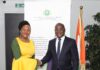 Audience : La CEO de MTN Côte d’Ivoire rencontre le ministre de la transition numérique et de la Digitalisation