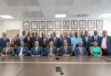 Football / CAN U20 Côte D’ivoire 2025 : Le Président de la FIF Idriss DIALLO présente le Comité d’Organisation au Ministre Adje Silas METCH