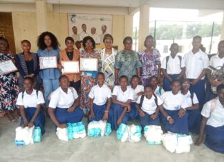 Maintien de la jeune fille à l’école: le Collège Paulin Claude DANHO œuvre pour l’hygiène menstruelle
