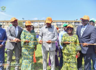 OISSU/ Infrastructures Sportives Scolaires et Universitaires : Le terrain de Football du Lycée Moderne de Treichville a été réhabilité