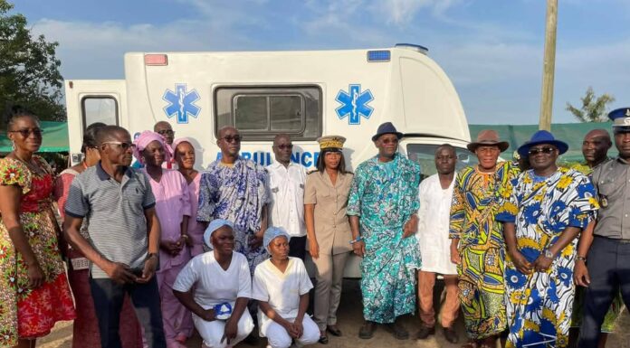 Cérémonie de Don d’Ambulance au Centre de Santé Rurale d’Orbaff