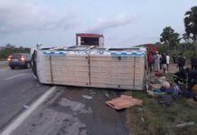 Côte d’Ivoire : Un accident de la circulation fait 23 victimes dont 10 blessés graves dans la sortie de route d’un mini car sur l’autoroute du Nord