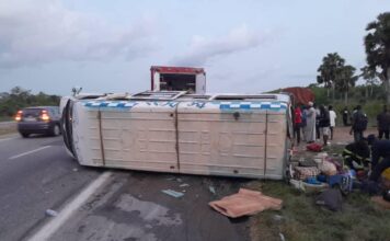 Côte d’Ivoire : Un accident de la circulation fait 23 victimes dont 10 blessés graves dans la sortie de route d’un mini car sur l’autoroute du Nord