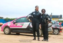 Côte d’Ivoire / Rallye Bandama : Le duo Carole Roinet- Yarène Kouassi Lenoir, première femme championne qui défie tout le monde
