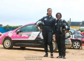 Côte d’Ivoire / Rallye Bandama : Le duo Carole Roinet- Yarène Kouassi Lenoir, première femme championne qui défie tout le monde