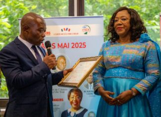 Mme Euphrasie Kouassi Yao à l’honneur à Paris pour son engagement en faveur des femmes.