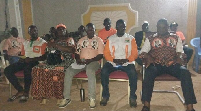 Précongrès du RHDP dans le Bounkani : plus de 500 militants de la ZKB mobilisés pour la réussite de l’événement