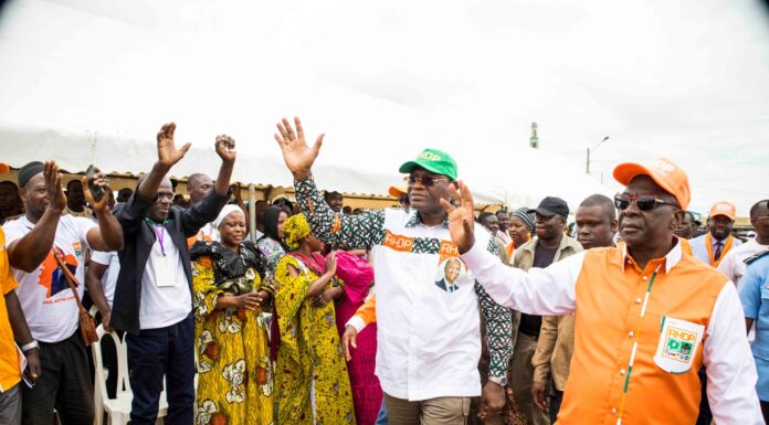 RHDP: La Fin du pré- congrès à Bondoukou porté par la voix du Ministre Adjé Silas METCH