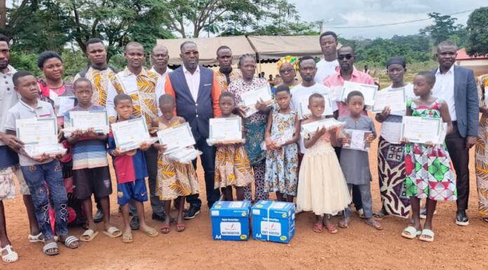 Promotion de l’Excellence : Jacques Koko Fori renouvelle son engagement en faveur de l’éducation dans le Gontougo