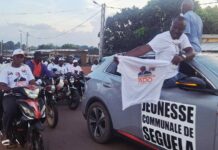 Parade de clôture de la campagne présidentielle 2025 : Dr Bamba Maférima M’Bahia crée l’émeute dans les rues de Séguéla