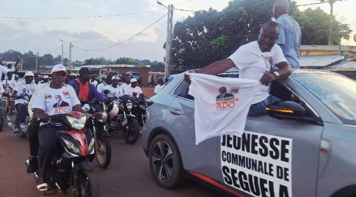Parade de clôture de la campagne présidentielle 2025 : Dr Bamba Maférima M’Bahia crée l’émeute dans les rues de Séguéla