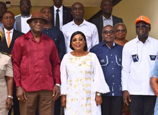 Finale du Tournoi départemental à Guitry : Philippe KRAGBE, le fils du terroir encensé par le ministre Adjé Silas METCH