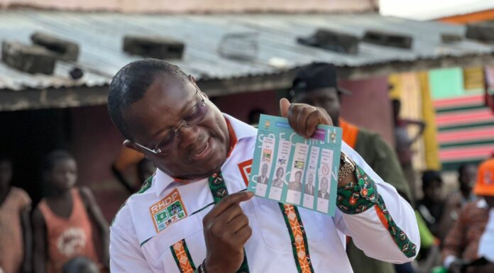 Bounkani / Campagne présidentielle 2025 : Dr Michel NOUFE entame le maillage de la Zone Kolodio-Bineda (ZKB)