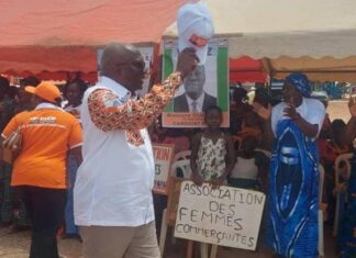Côte d’Ivoire /Campagne électorale dans le Moronou : Hilaire Lamizana ratisse large pour le candidat Alassane Ouattara