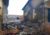 Assuéfry : un incendie ravage une partie du lycée moderne Yeboua Kouabenan Cévérin