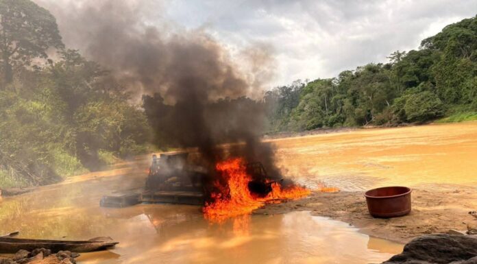 Côte d’Ivoire / Région de la MÉ : La lutte contre l’orpaillage clandestin s’intensifie sur le fleuve Comoé.