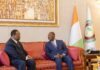 Côte d’Ivoire /Le Président Ouattara a eu un entretien avec le Négociateur en Chef entre la CEDEAO et l’AES