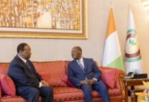 Côte d’Ivoire /Le Président Ouattara a eu un entretien avec le Négociateur en Chef entre la CEDEAO et l’AES