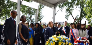 France : Emmanuel Macron et son homologue rwandais Paul Kagamé inaugure un monument en hommage aux victimes du génocide rwandais