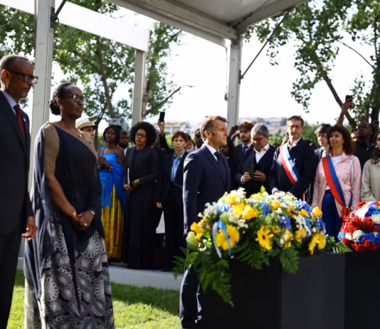 France : Emmanuel Macron et son homologue rwandais Paul Kagamé inaugure un monument en hommage aux victimes du génocide rwandais