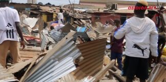 Côte d’Ivoire /Port-Bouët : Le quartier précaire ‘’Zimbabwé’’ de Vridi 3 rasé