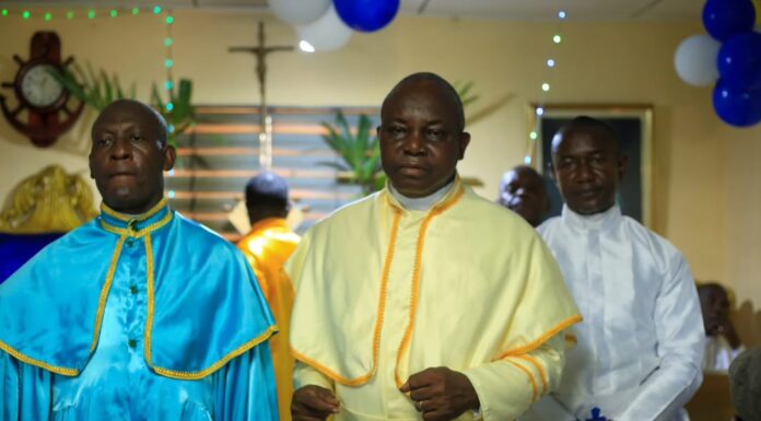 Bouaké /Célébration de la fête des moissons à l’Église du Christianisme Céleste ‘’la Cité David de Broukro’’ : Le président de la DIPA-CI Fofana Boffra a fêté aux côtés des fidèles dans un esprit de foi, de fraternité et de partage