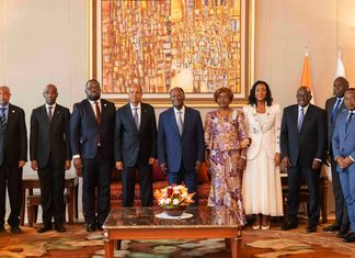 Côte d’Ivoire : Le président Ouattara a eu des entretiens avec le Président de la Commission de l’Union Africaine et l’ex-Présidente d’Éthiopie